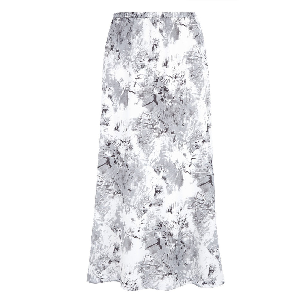 Jacques Vert Soft Brushstroke Print Skirt  