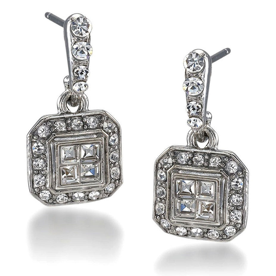 Carolee Lux Hallie Deco Pierced Earring Closeup